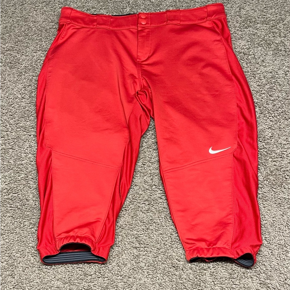 Nike men’s football pants size Large athletic sports baseball sportswear pockets